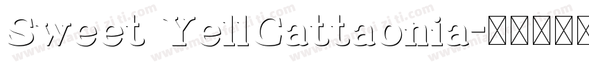 Sweet YellCattaonia字体转换